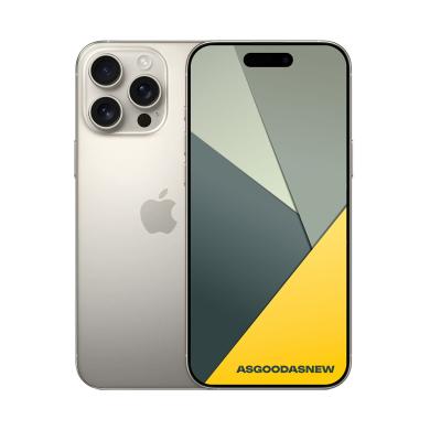 Apple iPhone 16 Pro Max 1To Titane naturel - neuf Comme neuf - Apple reconditionné disponible sur As Good As New